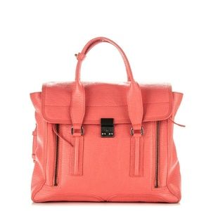 3.1 Phillip Lim Pashli Satchel Medium in Coral